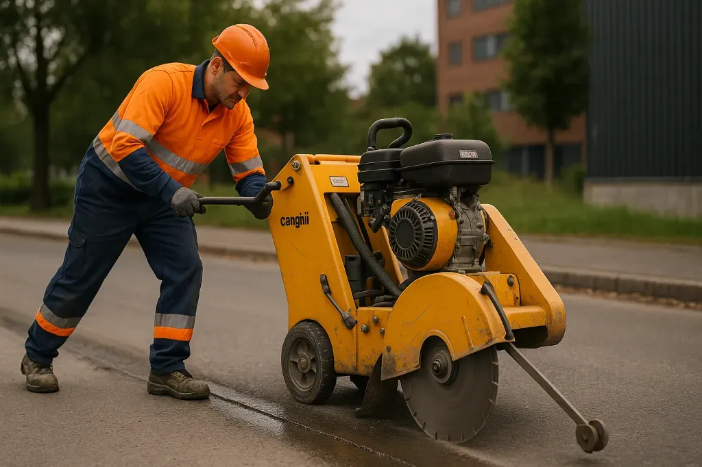Przecinarki drogowe – niezawodne urządzenia w nowoczesnym budownictwie