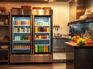 Szafy chłodnicze i mroźnicze – kluczowe wyposażenie kuchni restauracyjnej