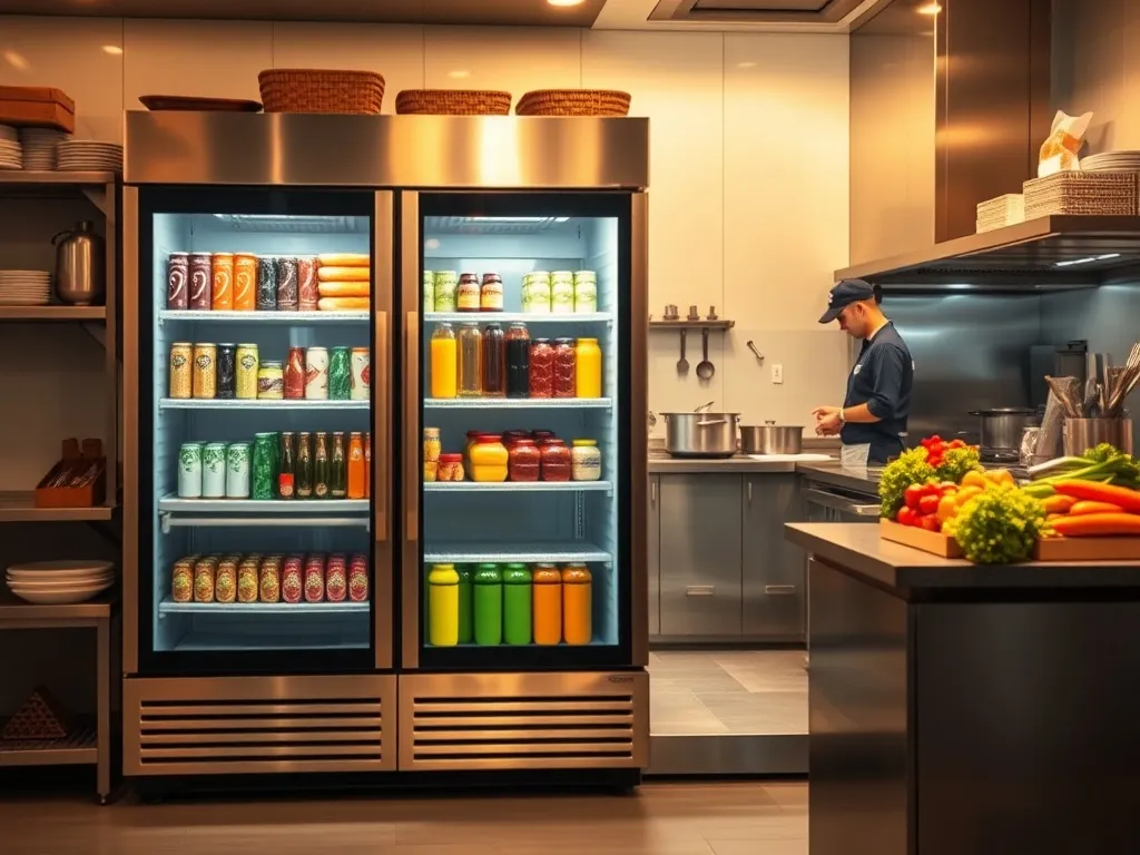 Szafy chłodnicze i mroźnicze – kluczowe wyposażenie kuchni restauracyjnej