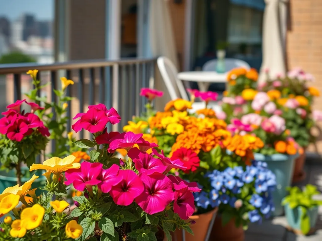 Kwiaty doniczkowe na zewnątrz – jakie wybrać na balkon?