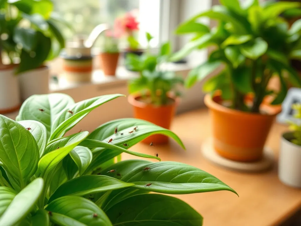 Domowe sposoby na muszki w kwiatach doniczkowych – jak je zwalczyć?