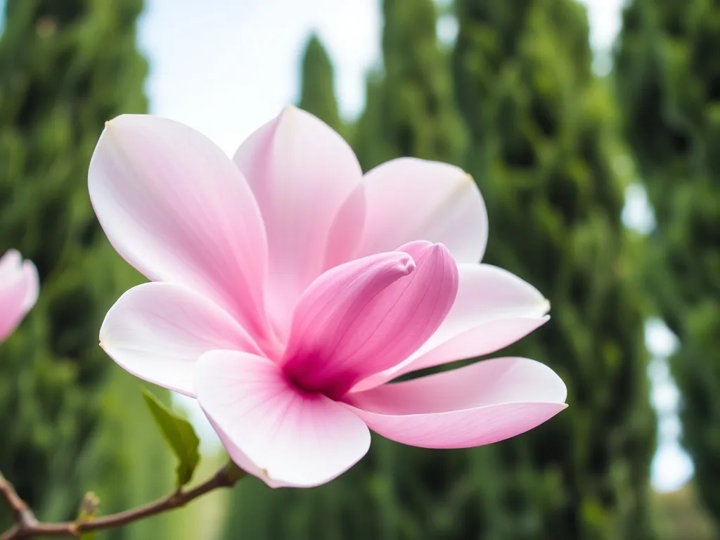 Czy magnolia może rosnąć przy tujach? Odpowiedzi na najważniejsze pytania