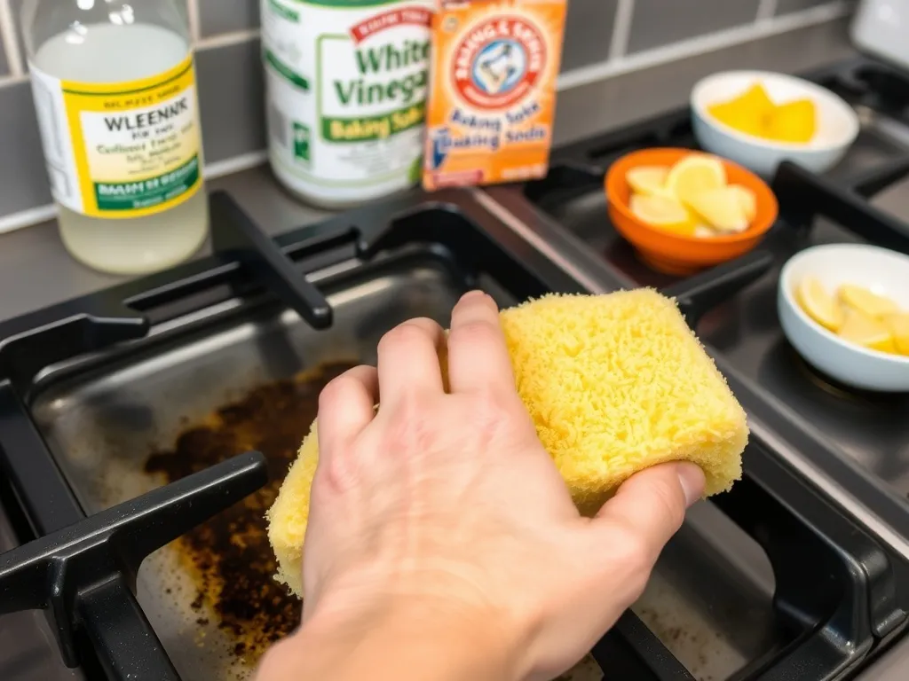 Czym wyczyścić przypalone palniki kuchenki gazowej? Sprawdzone metody