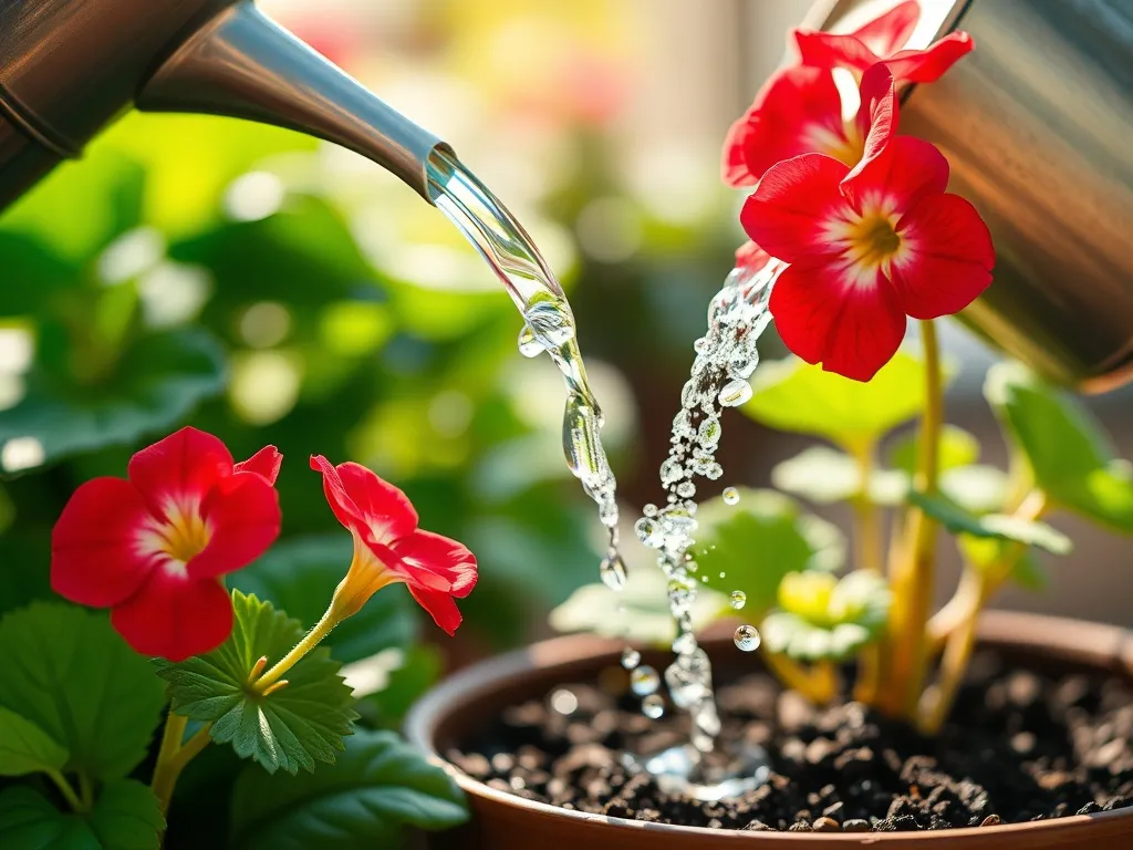 Jak często podlewać pelargonie? Sprawdź te kluczowe zasady!